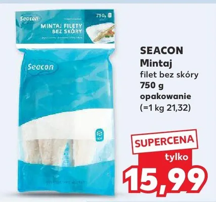 Mintaj filet bez skóry promocja w Kaufland