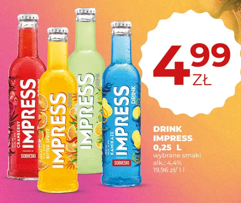 Drink Impress Kamikaze promocja w Duży Ben