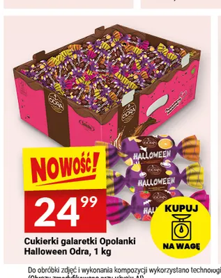 Cukierki galaretki Opolanki Halloween Odra promocja w Twój Market