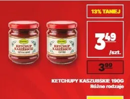 Ketchup kaszubski ostry Dagoma promocja w API Market