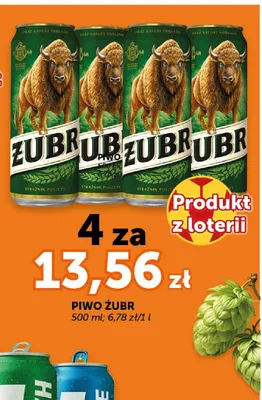 Piwo Żubr promocja w Groszek