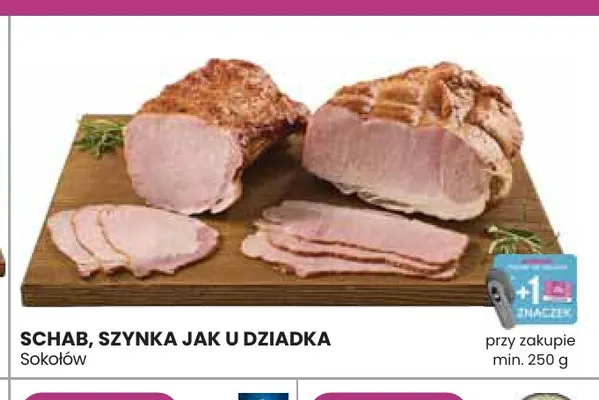 Szynka jak u dziadka Sokołów promocja w Stokrotka