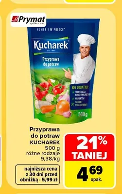 Przyprawa do potraw Kucharek promocja w Carrefour Market