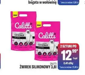 Żwirek silikonowy Calitti promocja w Tomi Markt
