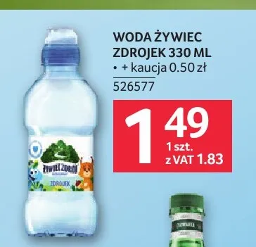 Woda niegazowana Żywiec Zdrój promocja w Selgros
