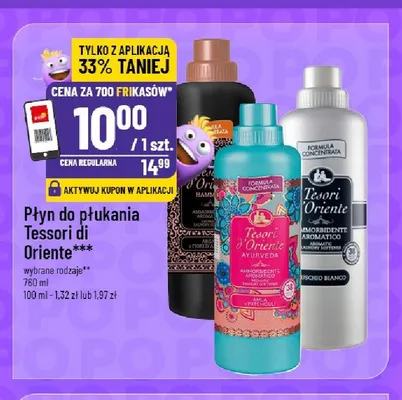 Płyn do płukania Tesori d'Oriente promocja w POLOmarket