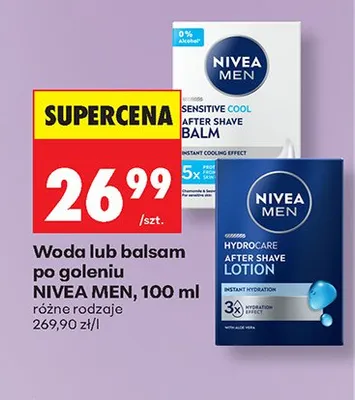 Balsam po goleniu Nivea Men Sensitive Cool promocja w Biedronka
