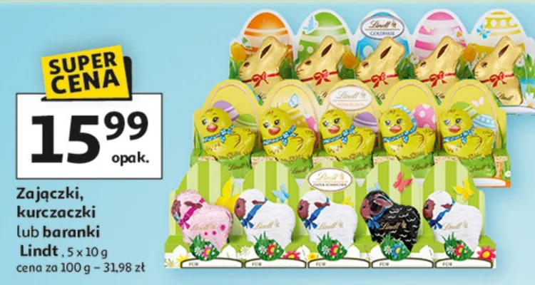 Zajączki, kurczaczki lub baranki promocja w Auchan