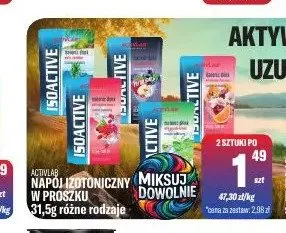 Napój izotoniczny w proszku Activlab promocja w Tomi Markt