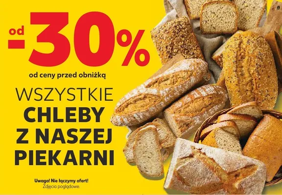 Chleb z piekarni wszystkie rodzaje promocja w Kaufland
