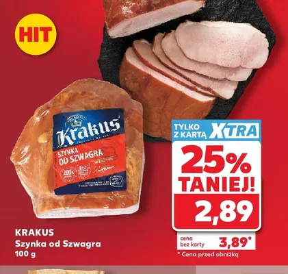 Szynka od Szwagra Krakus promocja w Kaufland