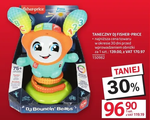 Tańczący DJ Fisher-Price promocja w Selgros