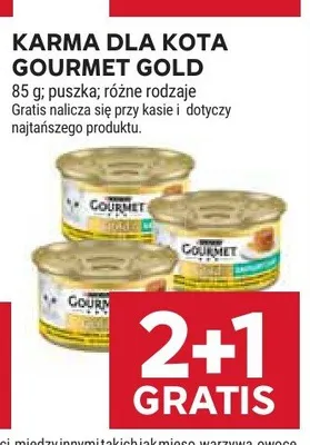 Karma dla kota Gourmet Gold promocja w Stokrotka