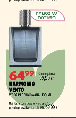 Woda perfumowana Harmoniq Vento promocja w Drogerie Natura