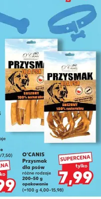 Przysmak dla psów O'Canis krążki promocja w Kaufland