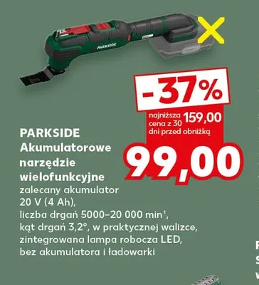 Akumulatorowe narzędzie wielofunkcyjne Parkside promocja w Kaufland