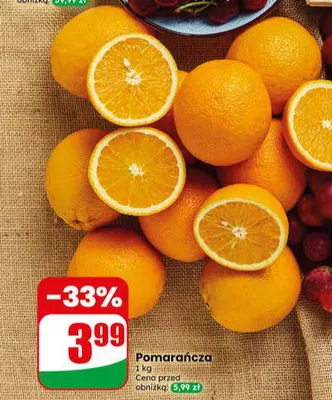 Pomarańcza promocja w Dino