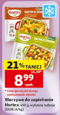 Warzywa do zapiekania Hortex promocja w Auchan