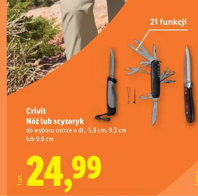 Nóż lub scyzoryk promocja w Lidl