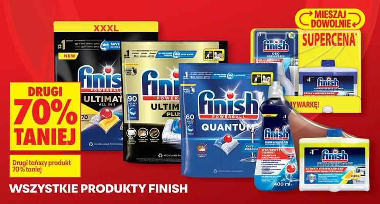 Tabletki do zmywarki Powerball Ultimate Plus XXXL promocja w Biedronka