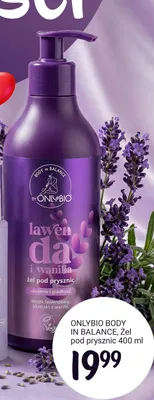 Żel pod prysznic lawenda i wanilia promocja w Rossmann