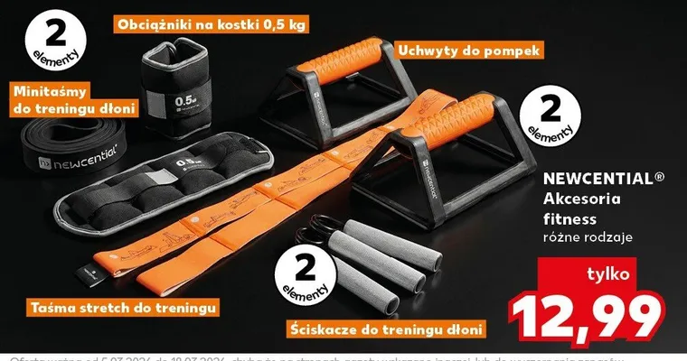 Taśma stretch do treningu promocja w Kaufland