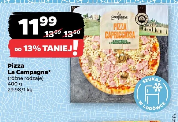 Pizza La Campagna promocja w Netto