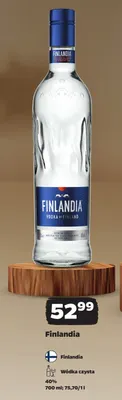 Wódka czysta Finlandia promocja w Netto