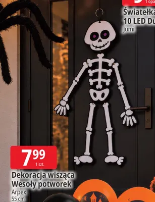 Dekoracja wisząca Wesoły potworek Arpex 55 cm promocja w Leclerc