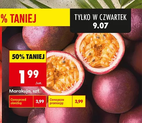 Marakuja promocja w Biedronka
