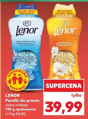 Perełki do prania różne rodzaje promocja w Kaufland