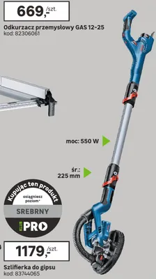 Odkurzacz przemysłowy GAS 12-25 promocja w Leroy Merlin