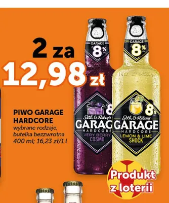 Piwo Garage Hardcore Lemon & Lime Shock promocja w Groszek