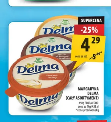 Margaryna Delma do kanapek promocja w Arhelan