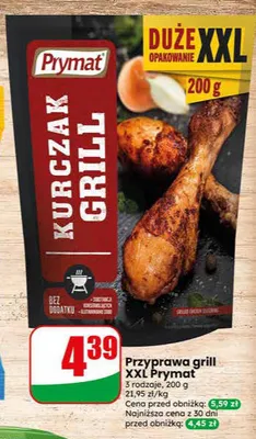 Przyprawa grill XXL Prymat promocja w Dino