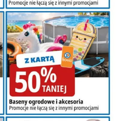 Baseny ogrodowe i akcesoria promocja w Leclerc