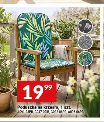 Poduszka na krzesło promocja w Twój Market