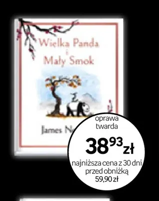 Książka Wielka Panda i Mały Smok James Norbury promocja w Empik