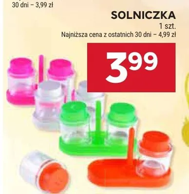 Solniczka promocja w Stokrotka
