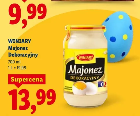 Majonez dekoracyjny promocja w Lidl