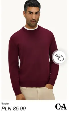 Sweter C & A promocja w C&A