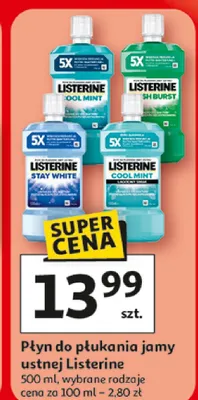 Płyn do płukania jamy ustnej promocja w Auchan