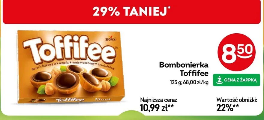 Bombonierka promocja w Żabka