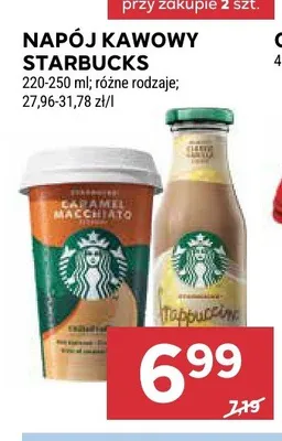 Napój kawowy Starbucks Caramel Macchiato promocja w Stokrotka
