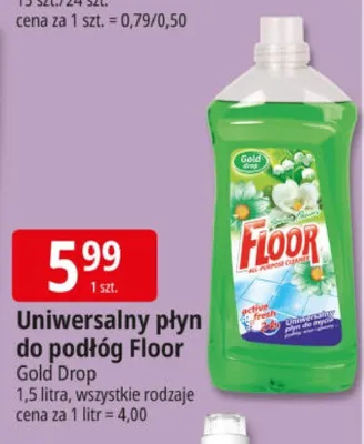 Uniwersalny płyn do podłóg promocja w Leclerc