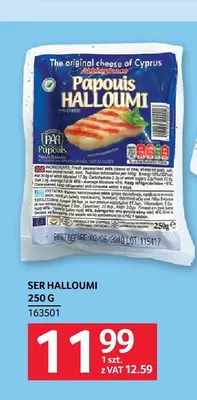 Ser Halloumi Papouis promocja w Selgros