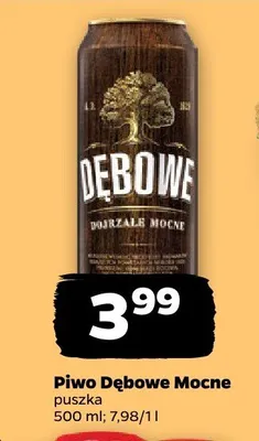 Piwo Mocne promocja w Netto