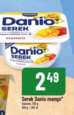 Serek mango Danone promocja w POLOmarket