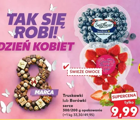 Truskawki promocja w Kaufland