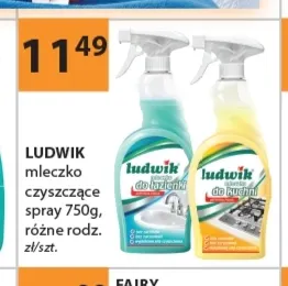 Mleczko czyszczące spray Ludwik promocja w Drogerie Laboo